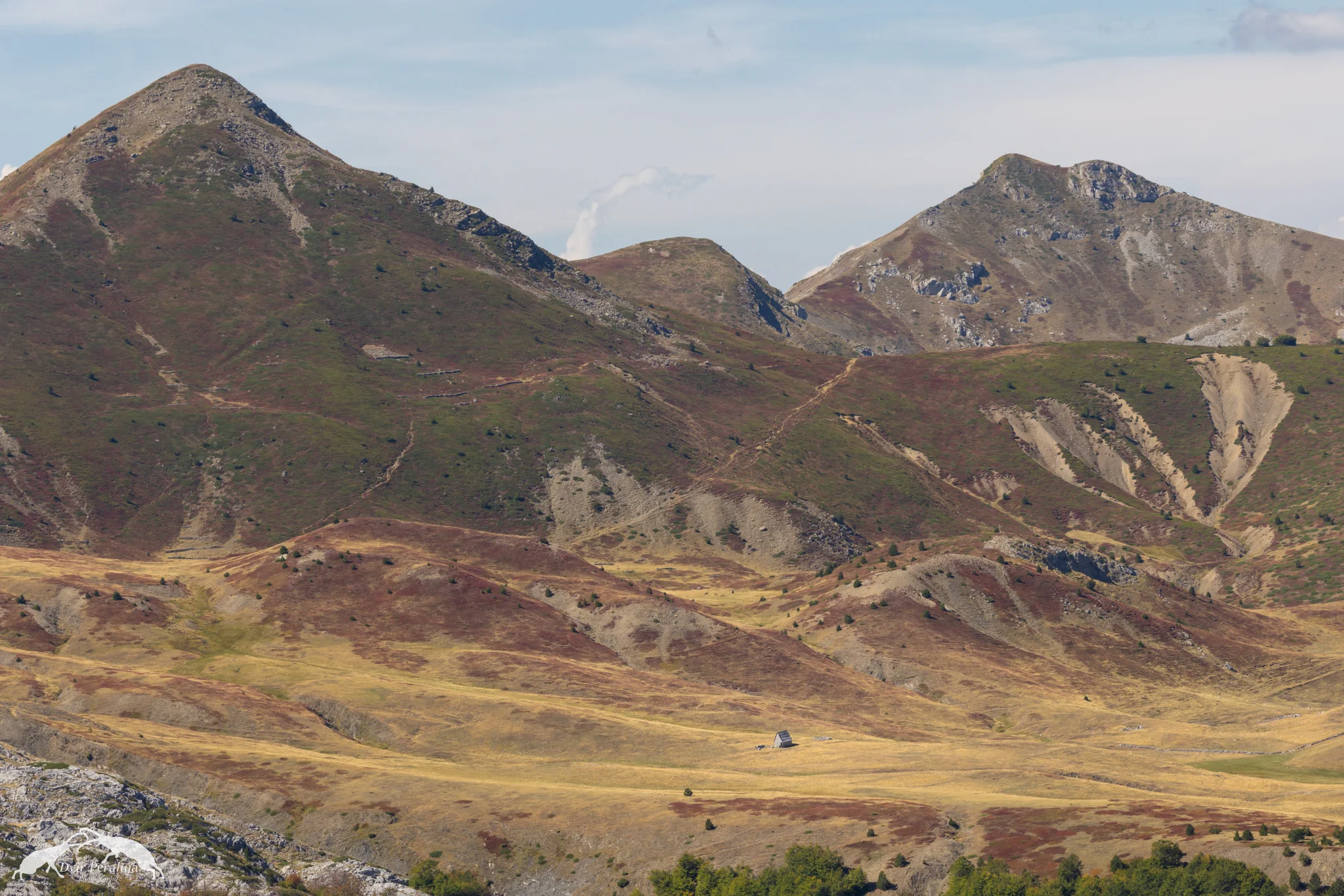 Mountain landscape, Theth National Park, Albania